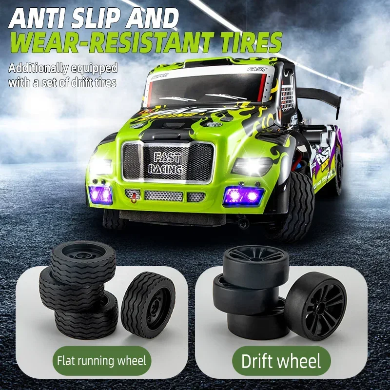 Running Gear Box - 32cm flat running high-speed rc drift