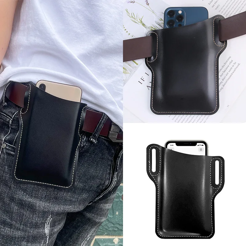 Running Gear To Hold Phone - 1×Men Phone Case Holster Cellphone Loop