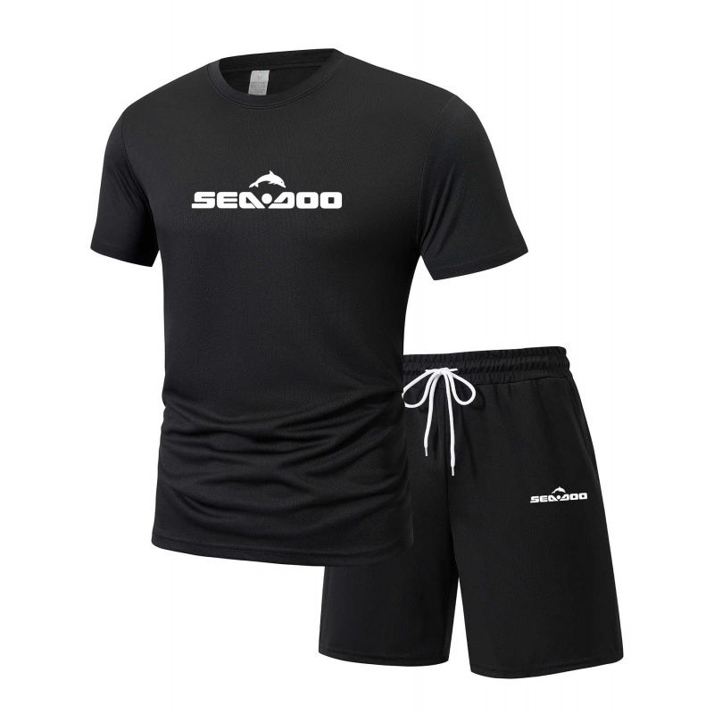 Running Gear For Men - Sea Doo Seadoo Moto Printed Men's