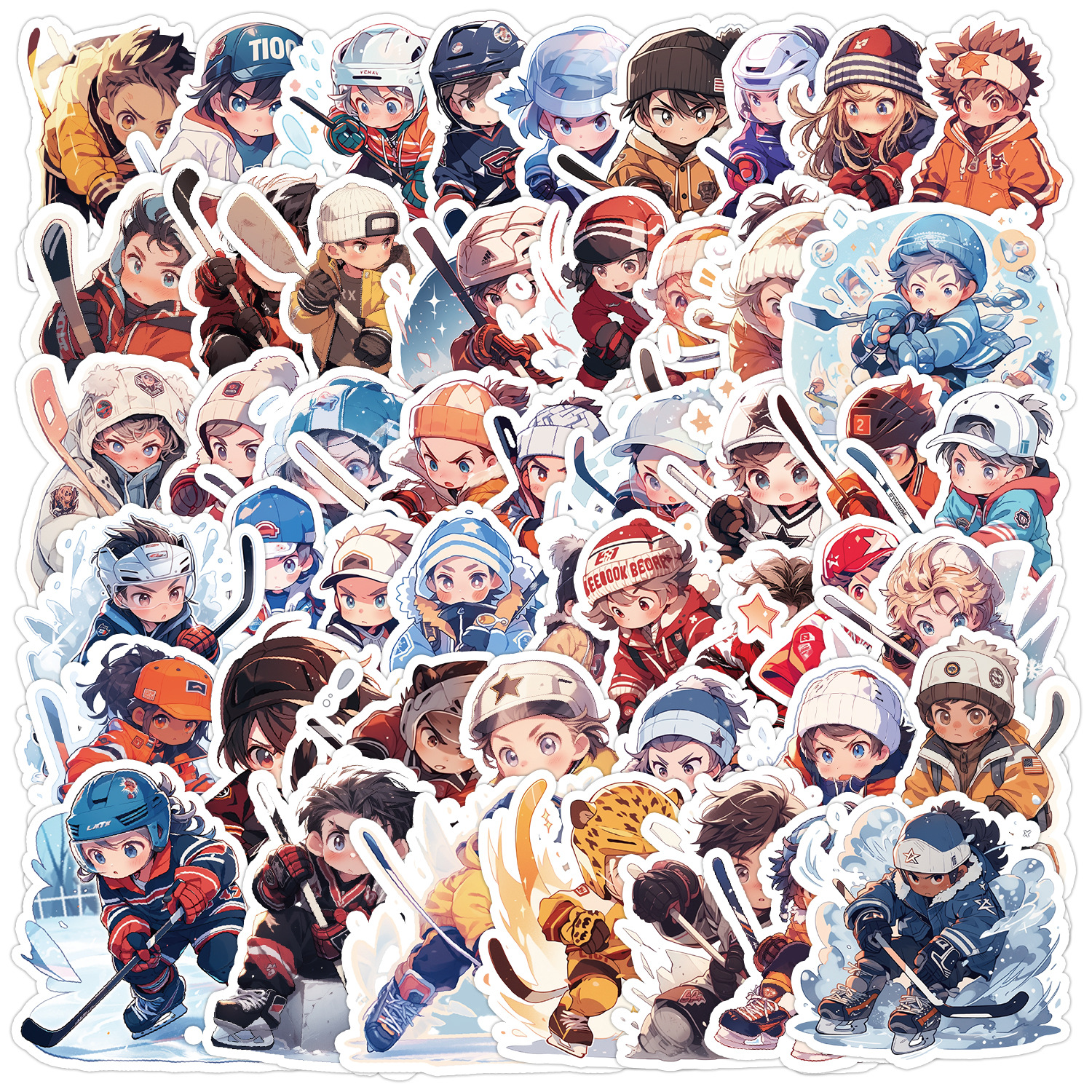 Blister Plaster Sport - 10/30/50PCS Cute Children's Ice Hockey Sports