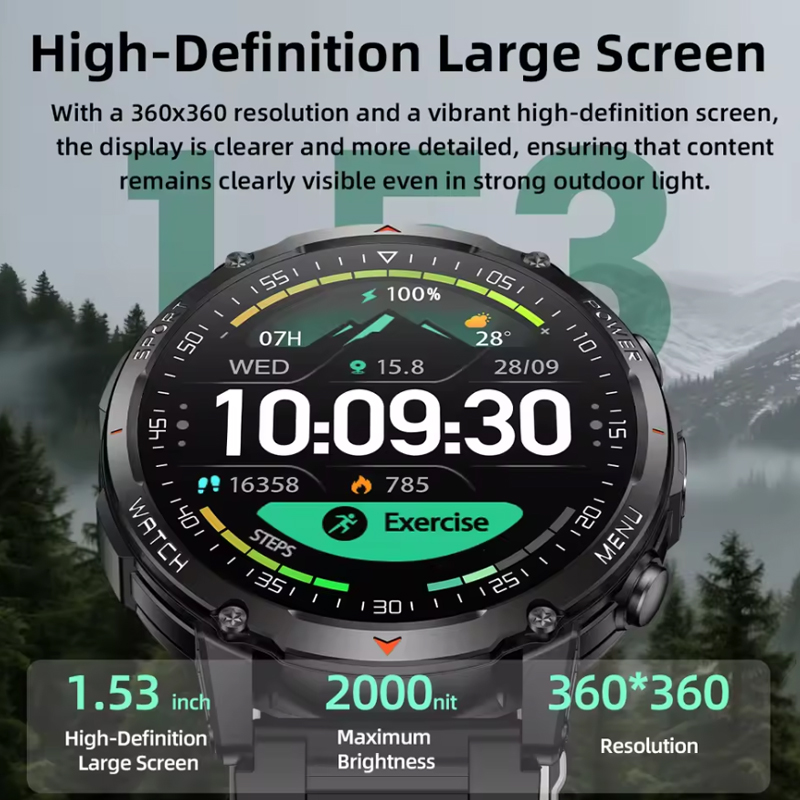 2026New 1400mAh T-Rex 3 Smart  - Gps Running Watch recensione e prezzo