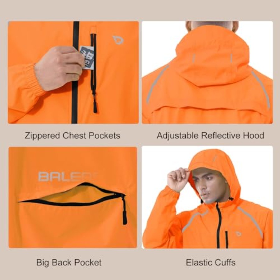 Men's Rain Jacket Waterproof W - Running Gear Rain recensione e prezzo