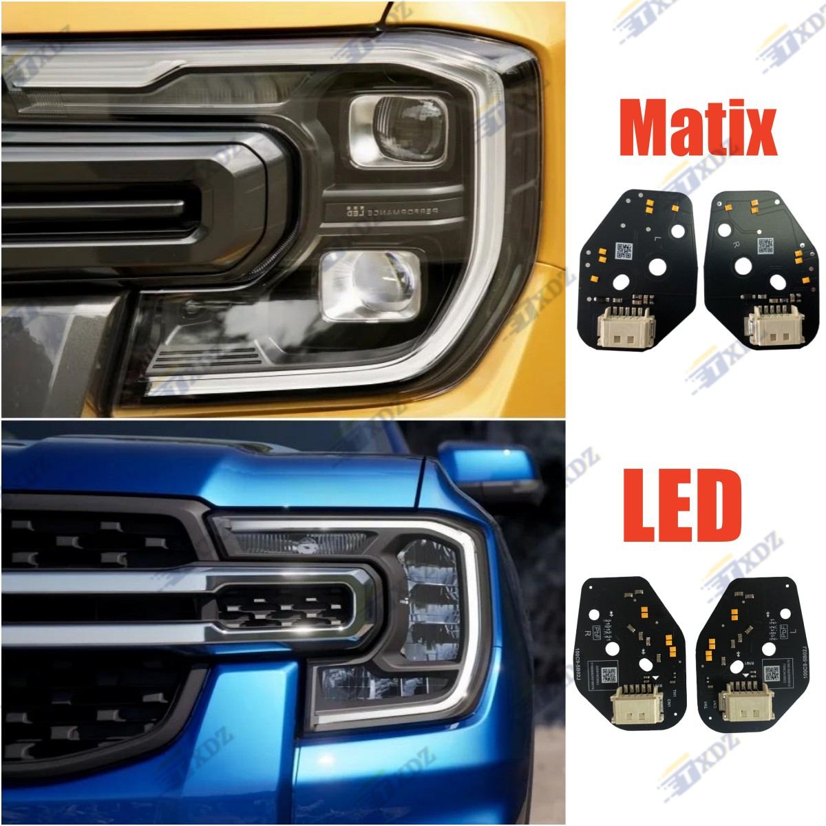 Amber DRL LED Boards For Ford  - Running Headlamp Led recensione e prezzo
