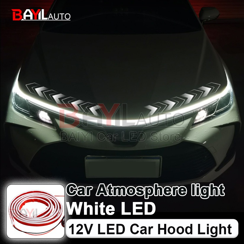 12V White Car Hood Light Strip - Running Headlamp Led recensione e prezzo