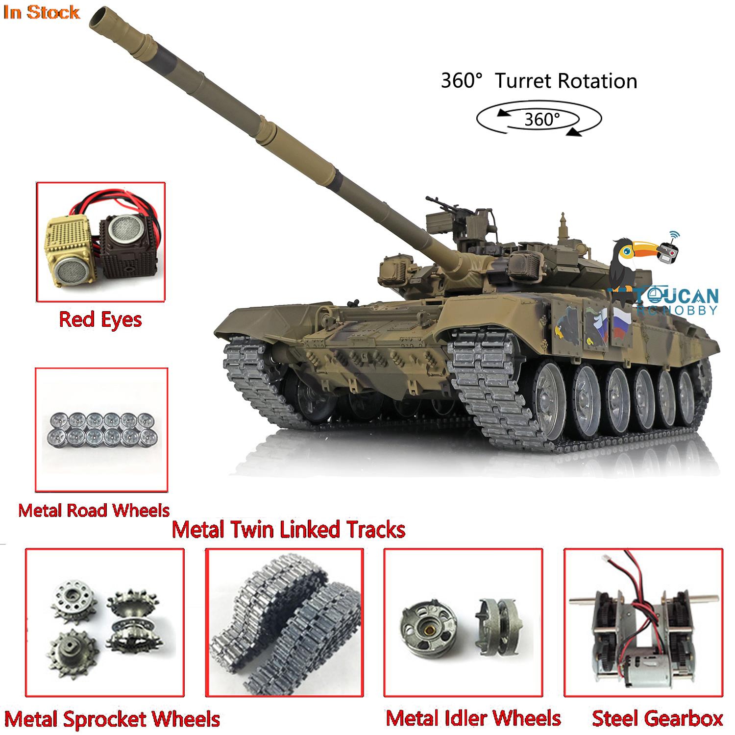 HENG LONG 1/16 7.0 T90 Remote  - Running Gear Box recensione e prezzo