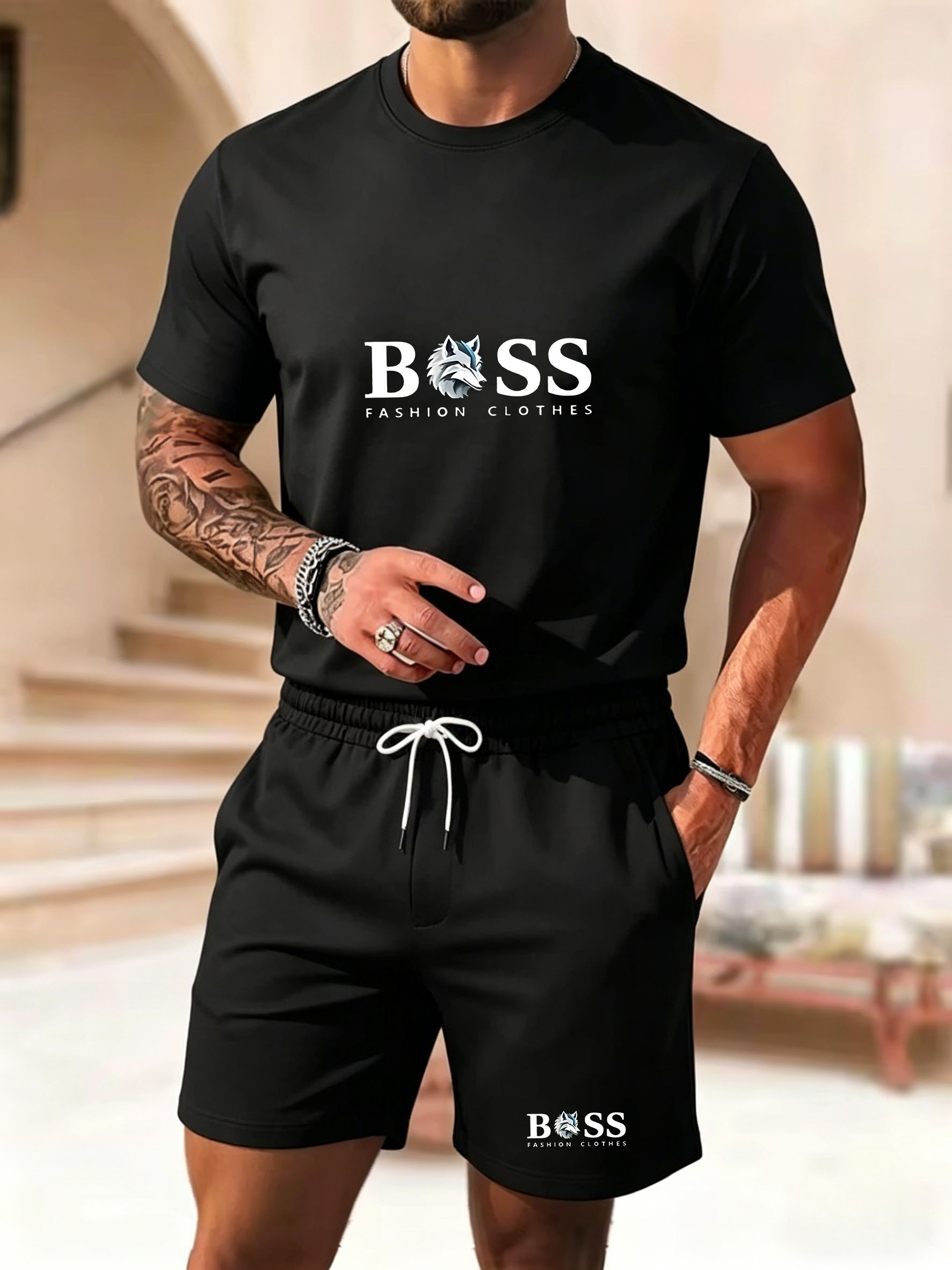 Men's two-piece sportswear sho - Running Gear For Men recensione e prezzo
