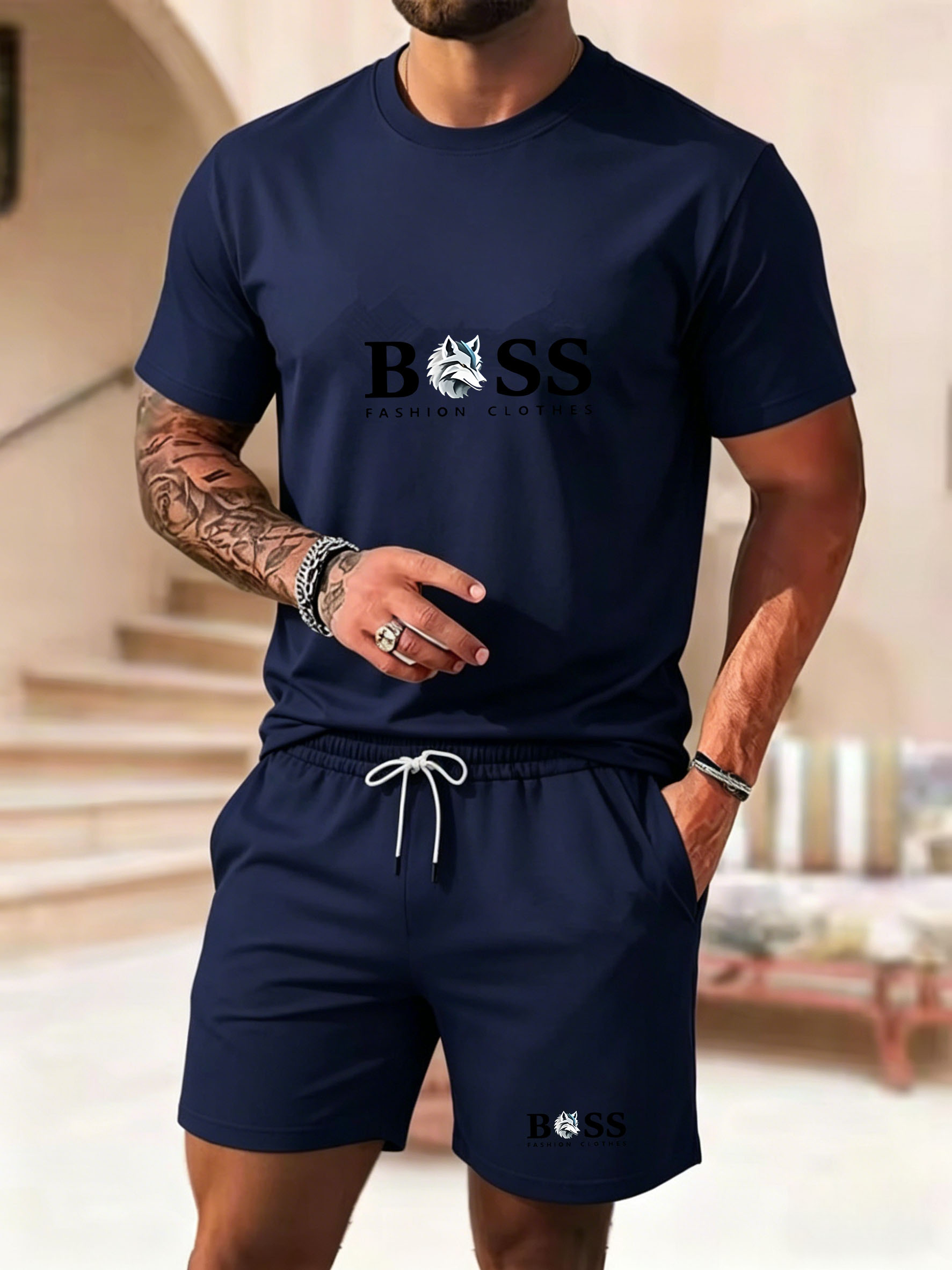 Men's two-piece sportswear sho - Running Gear For Men recensione e prezzo