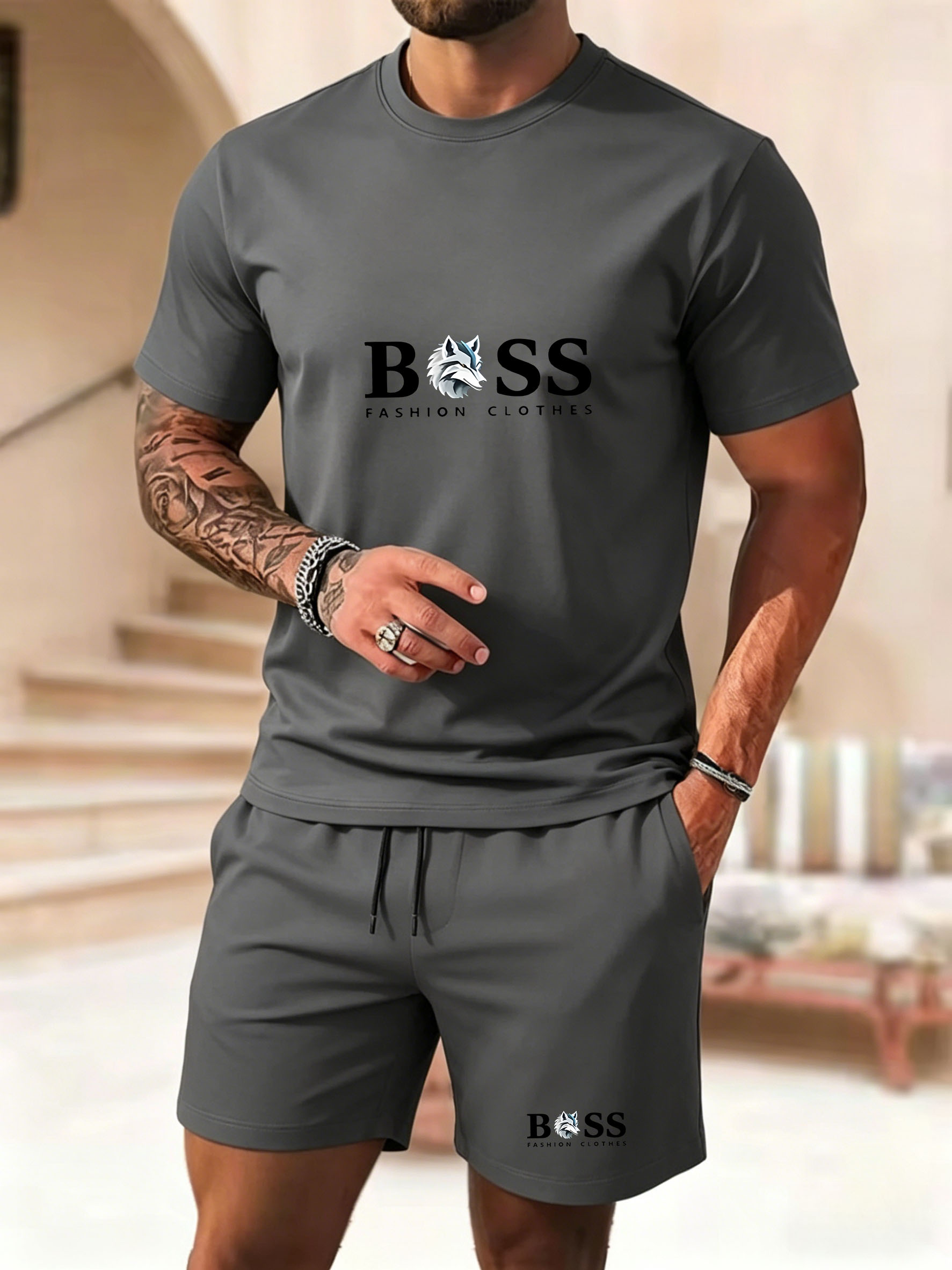 Men's two-piece sportswear sho - Running Gear For Men recensione e prezzo