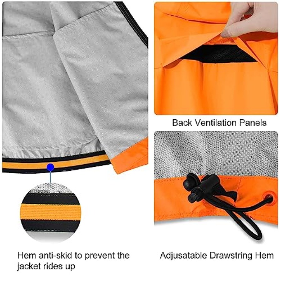 Men's Rain Jacket Waterproof W - Running Gear Rain recensione e prezzo