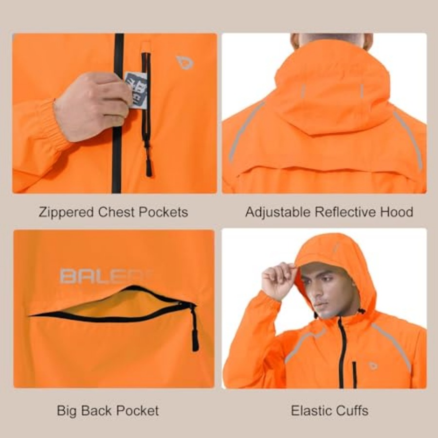 Men's Rain Jacket Waterproof W - Running Gear Rain recensione e prezzo