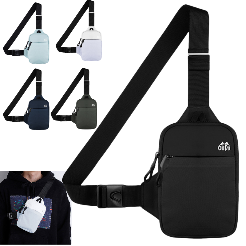 Casual Men Shoulder Chest Bag  - Running Gear To Hold Phone recensione e prezzo