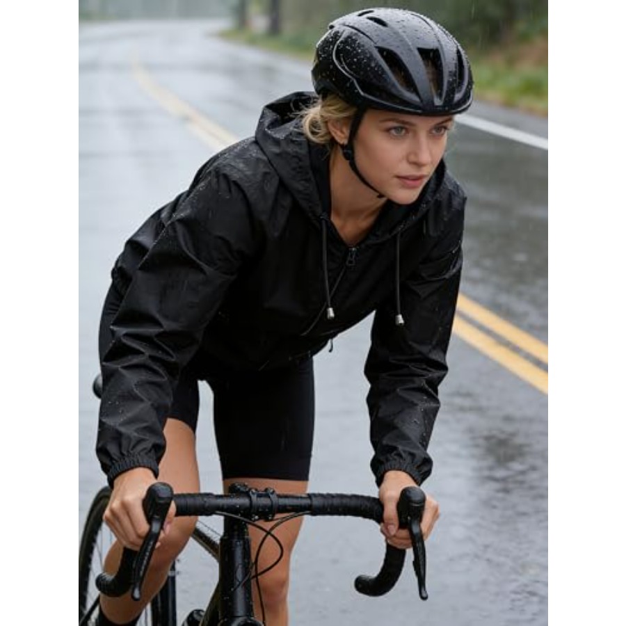 Womens Rain Jacket Lightweight - Running Gear Rain recensione e prezzo