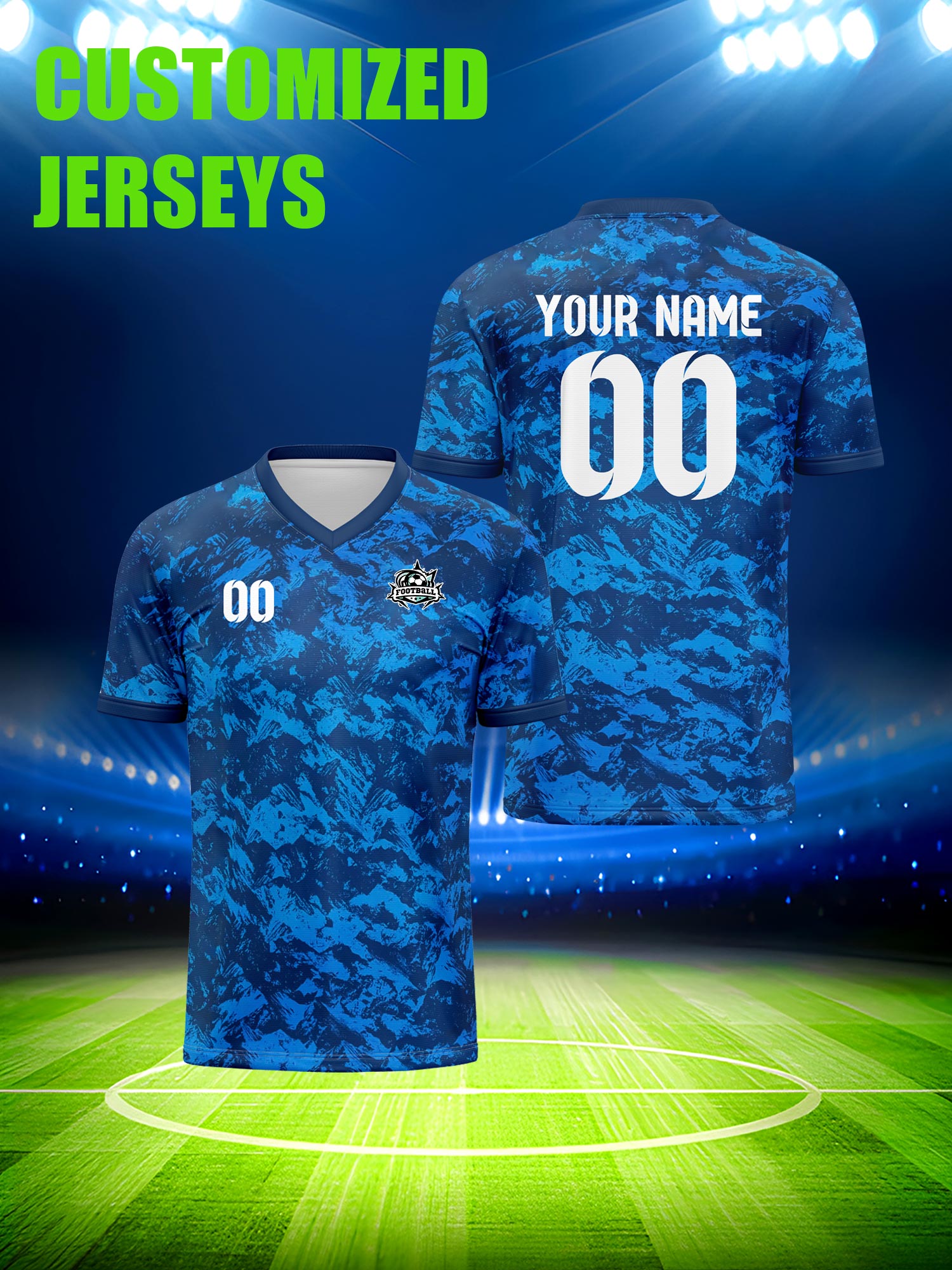 Custom Soccer Jersey With Cust - Running Gear For Men recensione e prezzo