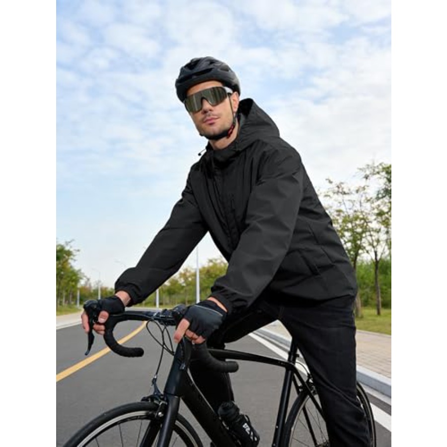 UIQUR Men's Cycling Jacket Rai - Running Gear Rain recensione e prezzo