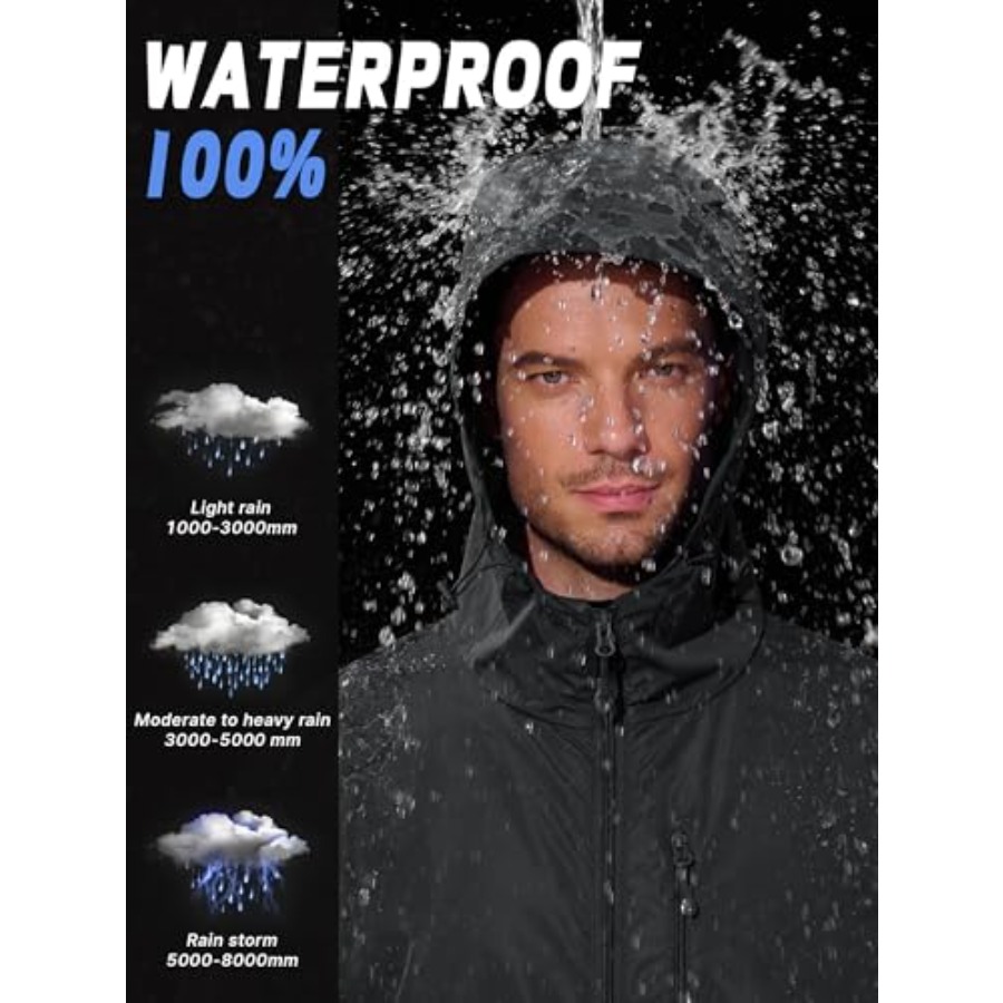 UIQUR Men's Cycling Jacket Rai - Running Gear Rain recensione e prezzo