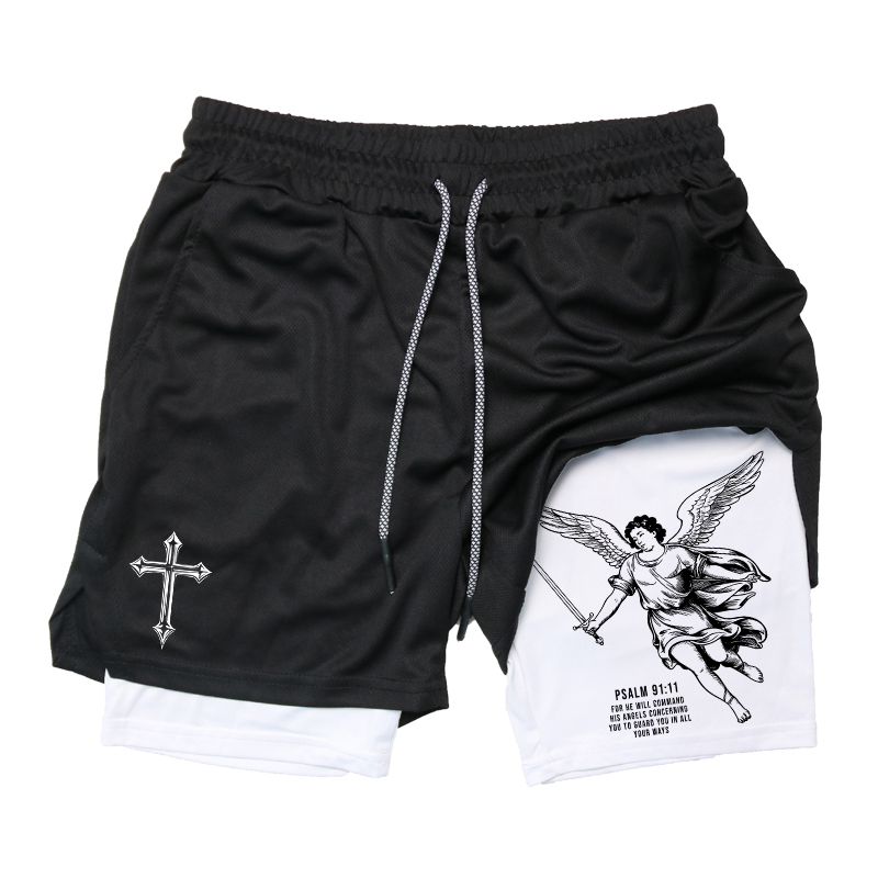 Angel Cross Graphic 2 in 1 Wor - Running Gear For Men recensione e prezzo