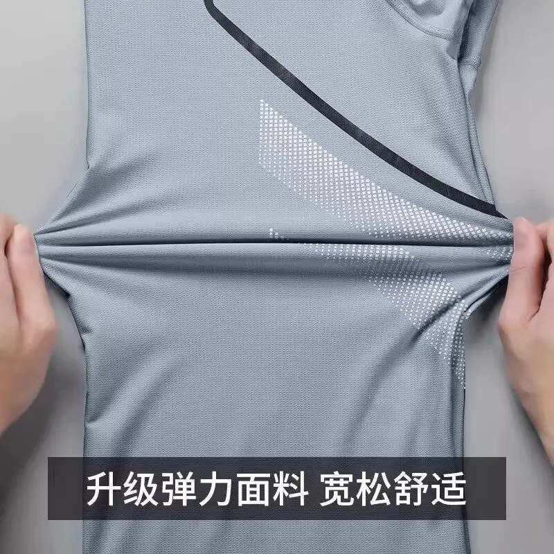 Men's Summer Sports Set Ice Si - Running Gear For Men recensione e prezzo
