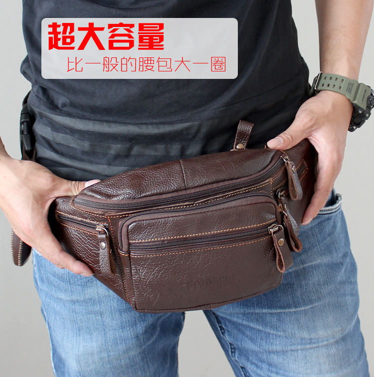 Genuine Cowhide Leather Waist  - Running Gear To Hold Phone recensione e prezzo