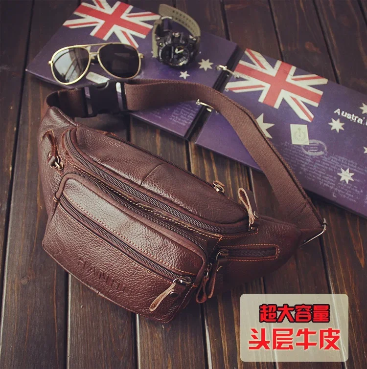 Genuine Cowhide Leather Waist  - Running Gear To Hold Phone recensione e prezzo
