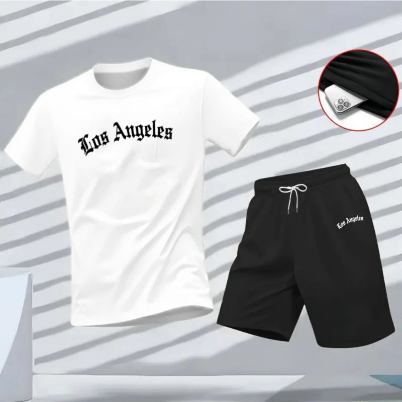 Men's Los Angeles Letter Print - Running Gear For Men recensione e prezzo