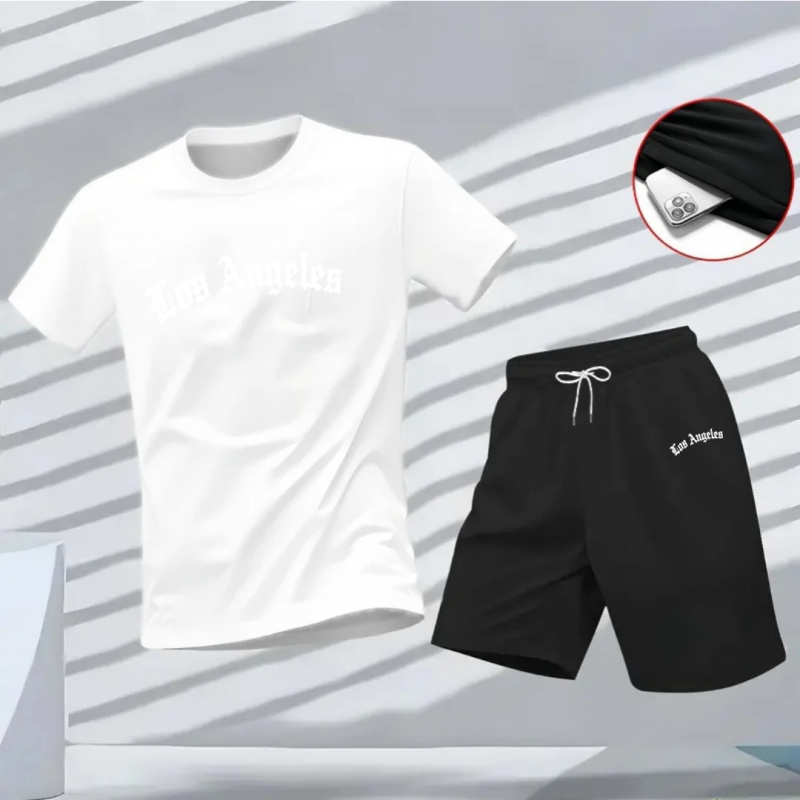 Men's Los Angeles Letter Print - Running Gear For Men recensione e prezzo