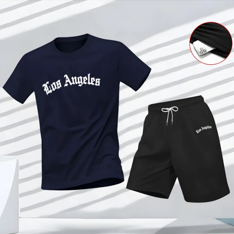Men's Los Angeles Letter Print - Running Gear For Men recensione e prezzo