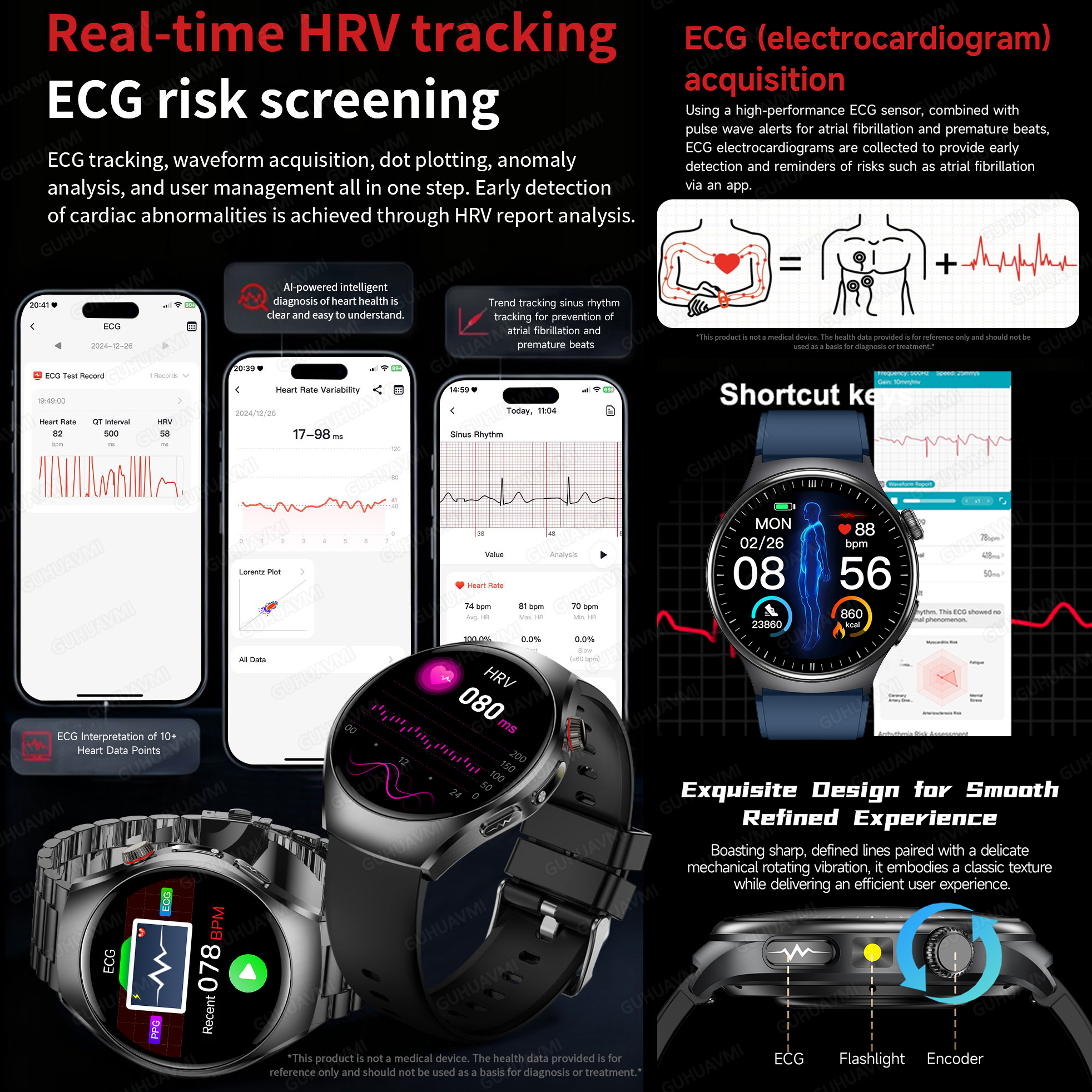 2026 New Accurate Diagnosis Sm - Gps Running Watch recensione e prezzo