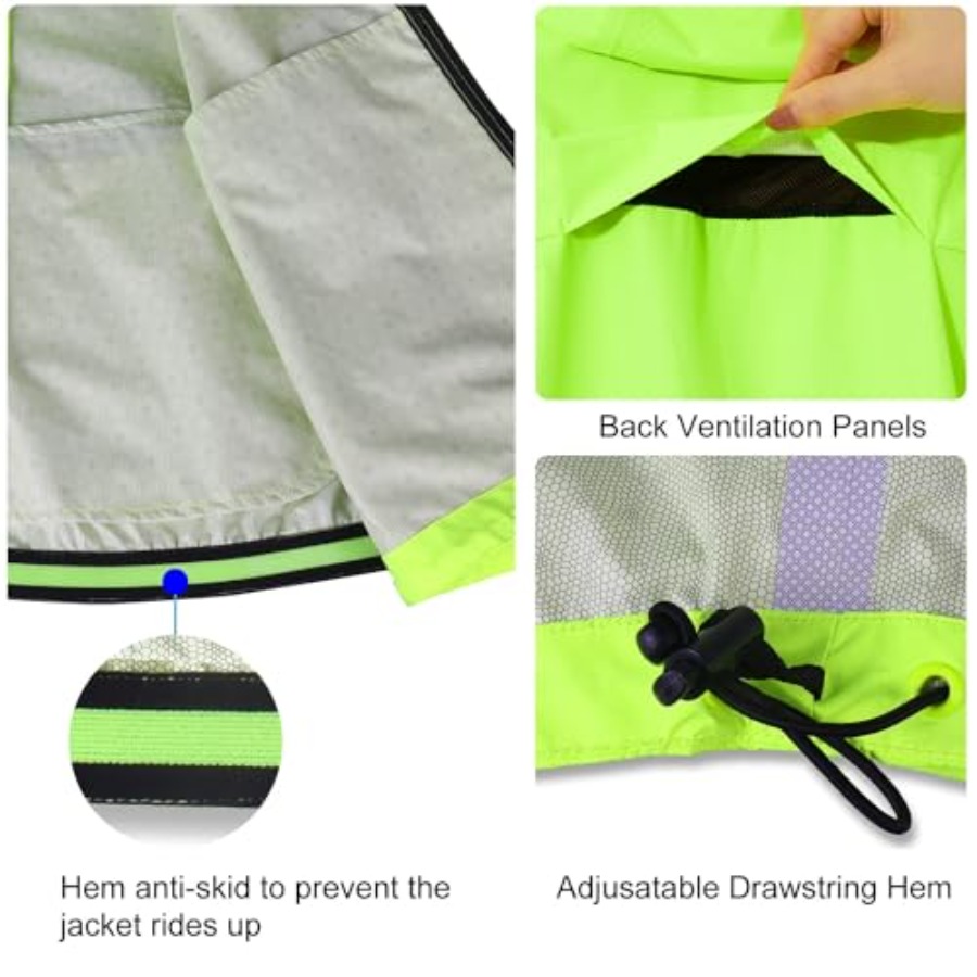 Men's Rain Jacket Waterproof W - Running Gear Rain recensione e prezzo