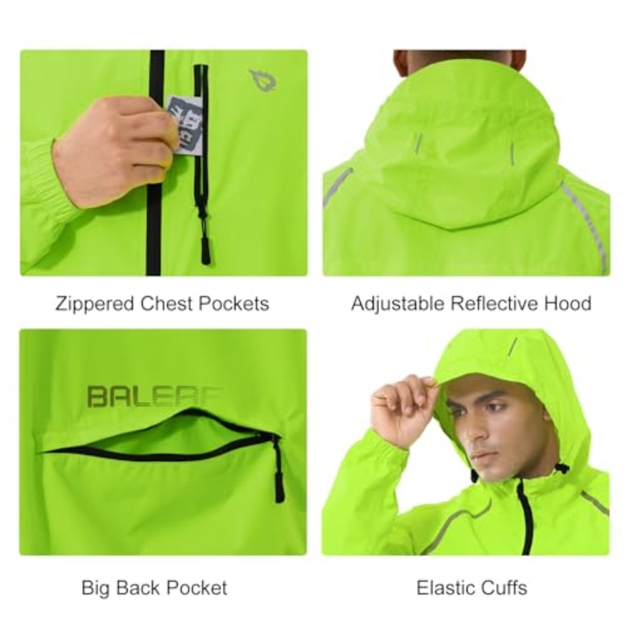 Men's Rain Jacket Waterproof W - Running Gear Rain recensione e prezzo