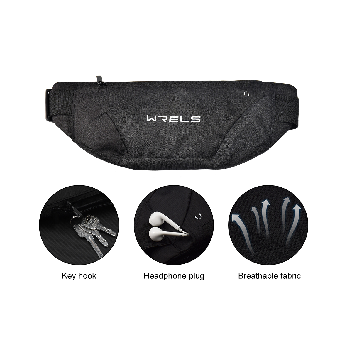 WRELS Waist Bag Running Bag Ou - Running Gear To Hold Phone recensione e prezzo