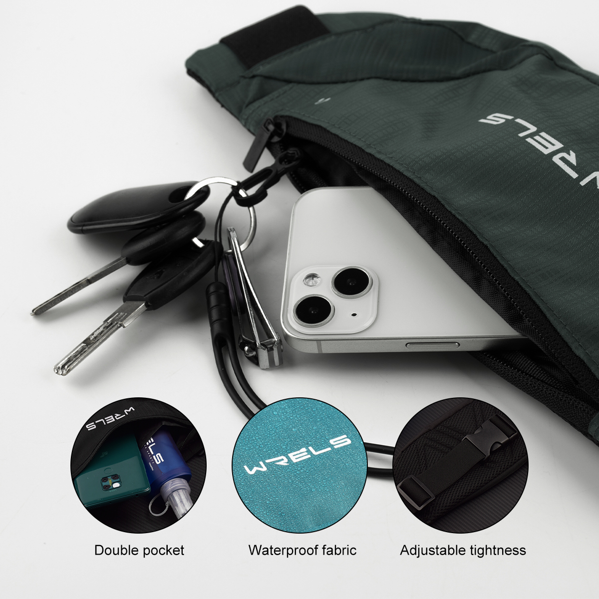 WRELS Waist Bag Running Bag Ou - Running Gear To Hold Phone recensione e prezzo