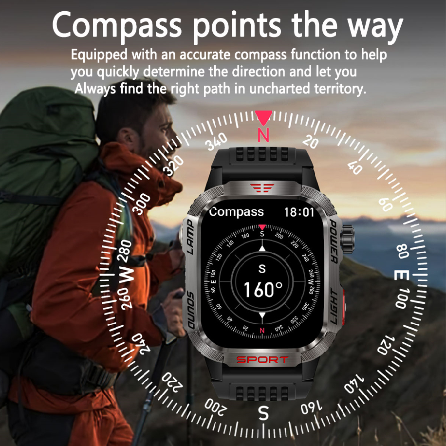 New Military GPS Smart Watch M - Gps Running Watch recensione e prezzo