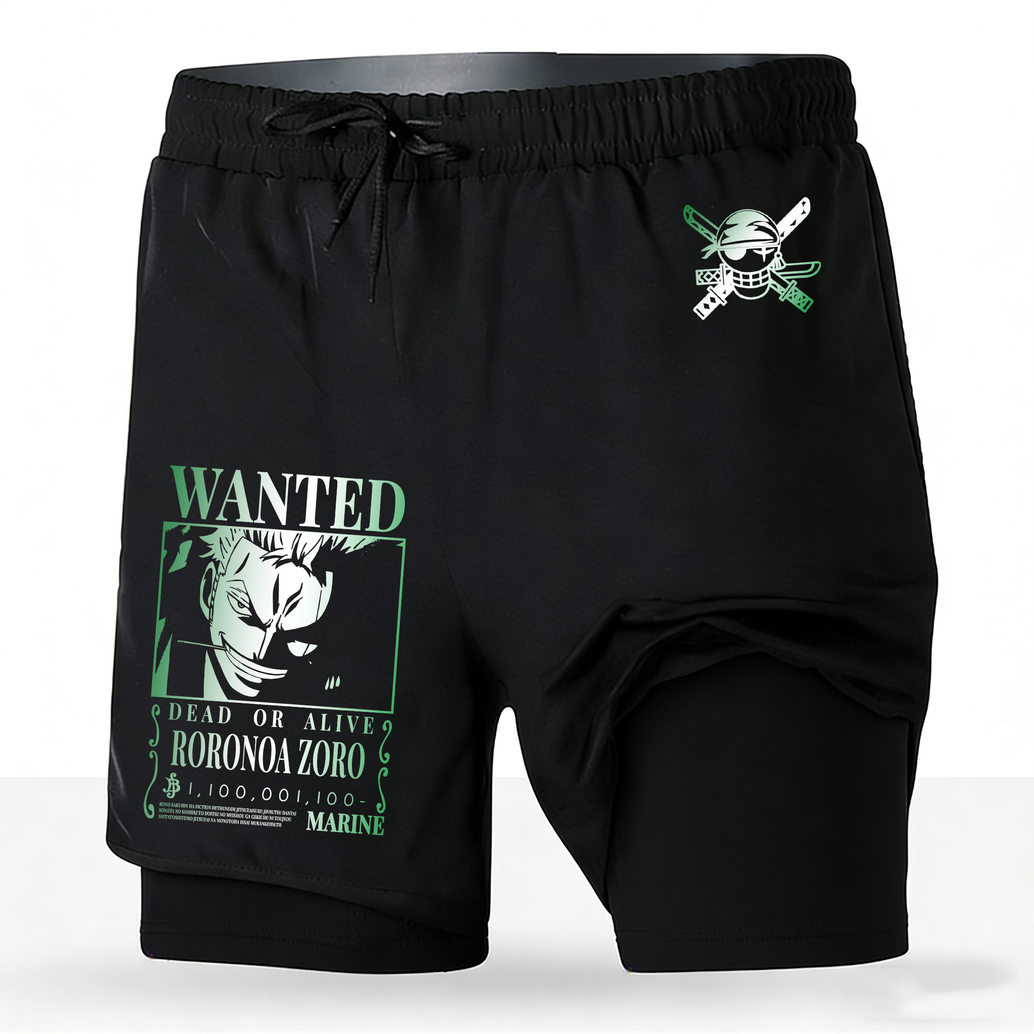 Men's One Piece Anime 2-in-1 R - Running Gear In Japan recensione e prezzo