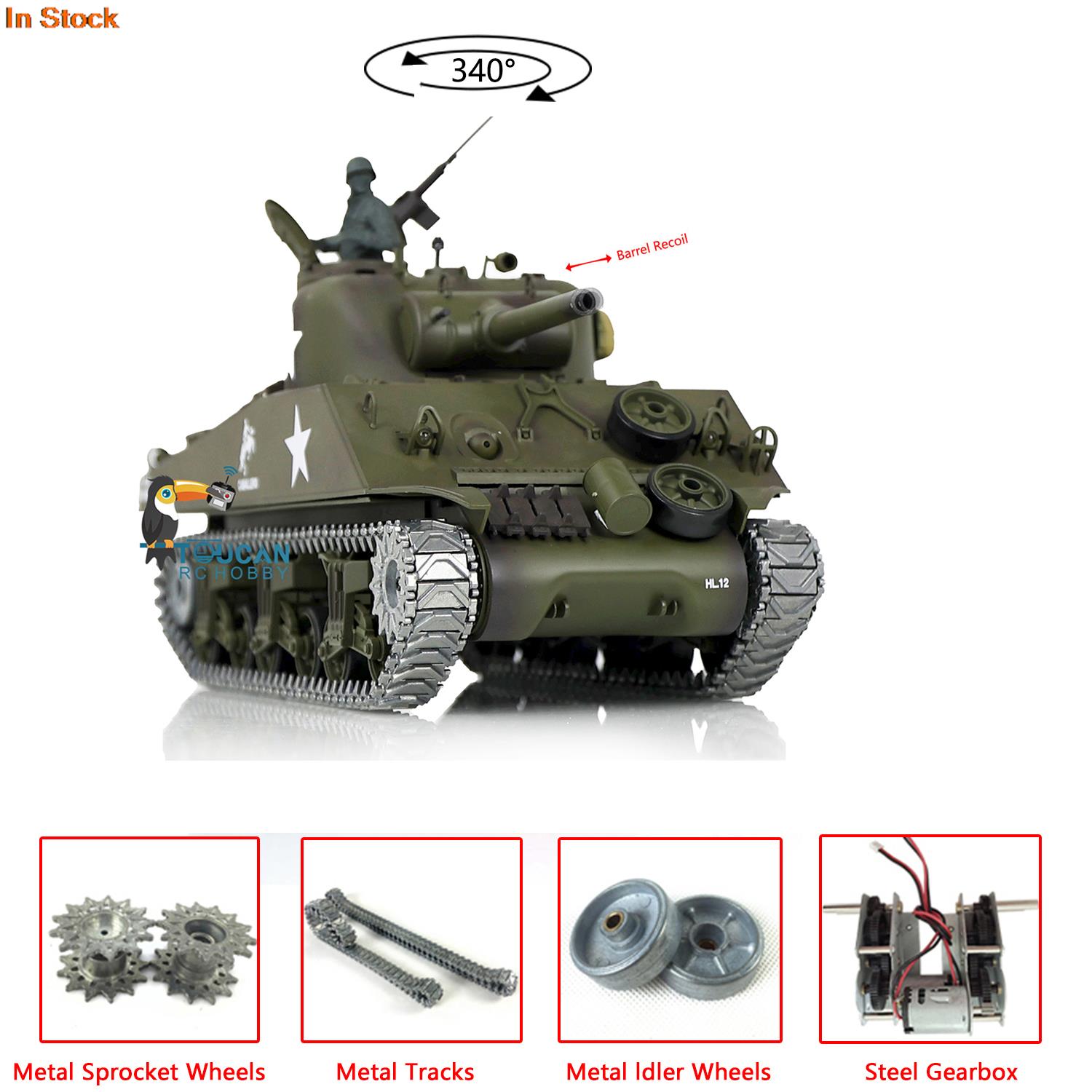 1/16 HENG LONG RC Tank 7.0 Upg - Running Gear Box recensione e prezzo