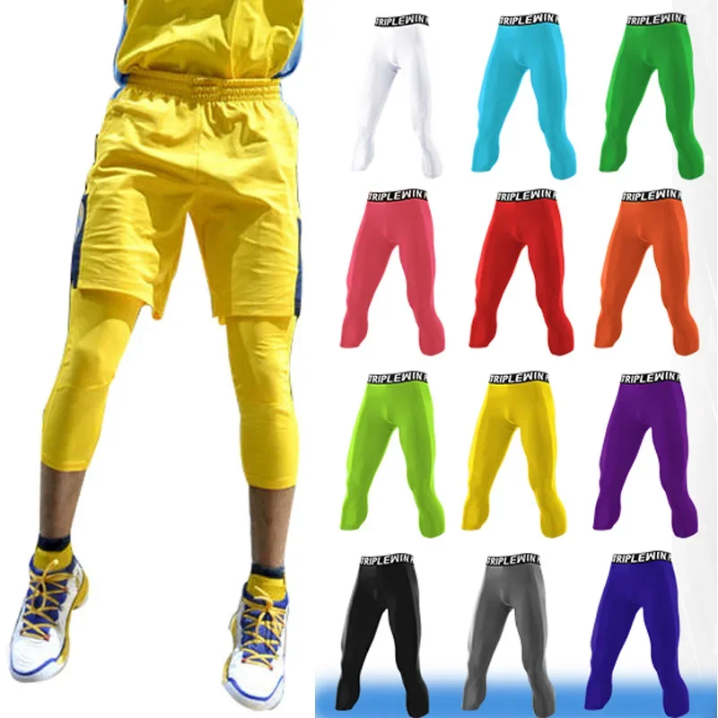 Men GYM Capri Running Tights P - Running Gear For Men recensione e prezzo