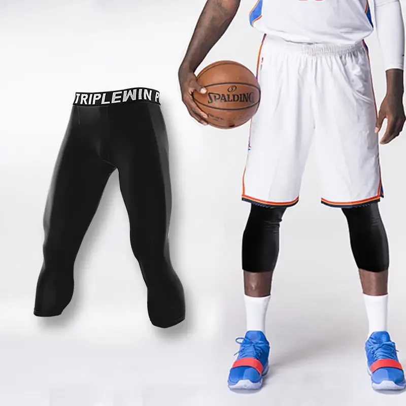 Men GYM Capri Running Tights P - Running Gear For Men recensione e prezzo