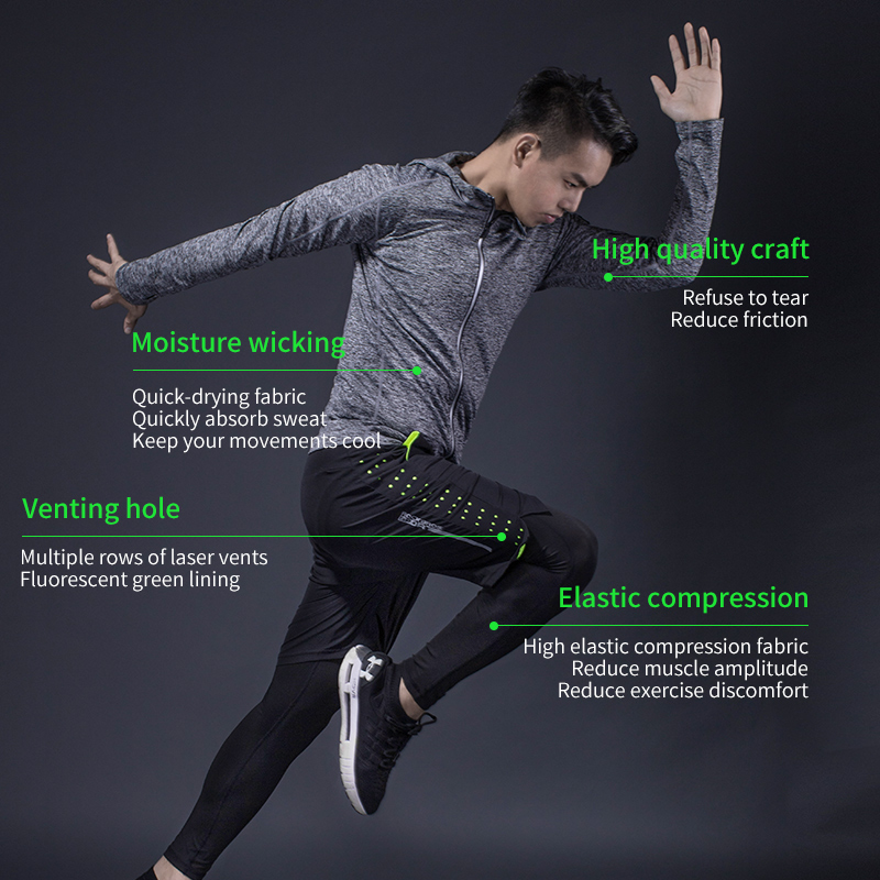 ROCKBROS Men's Tracksuit Gym F - Running Gear For Men recensione e prezzo