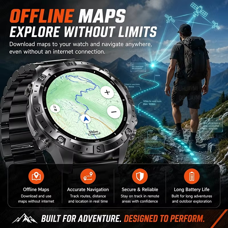T-Rex3 NEW Military GPS Offlin - Gps Running Watch recensione e prezzo
