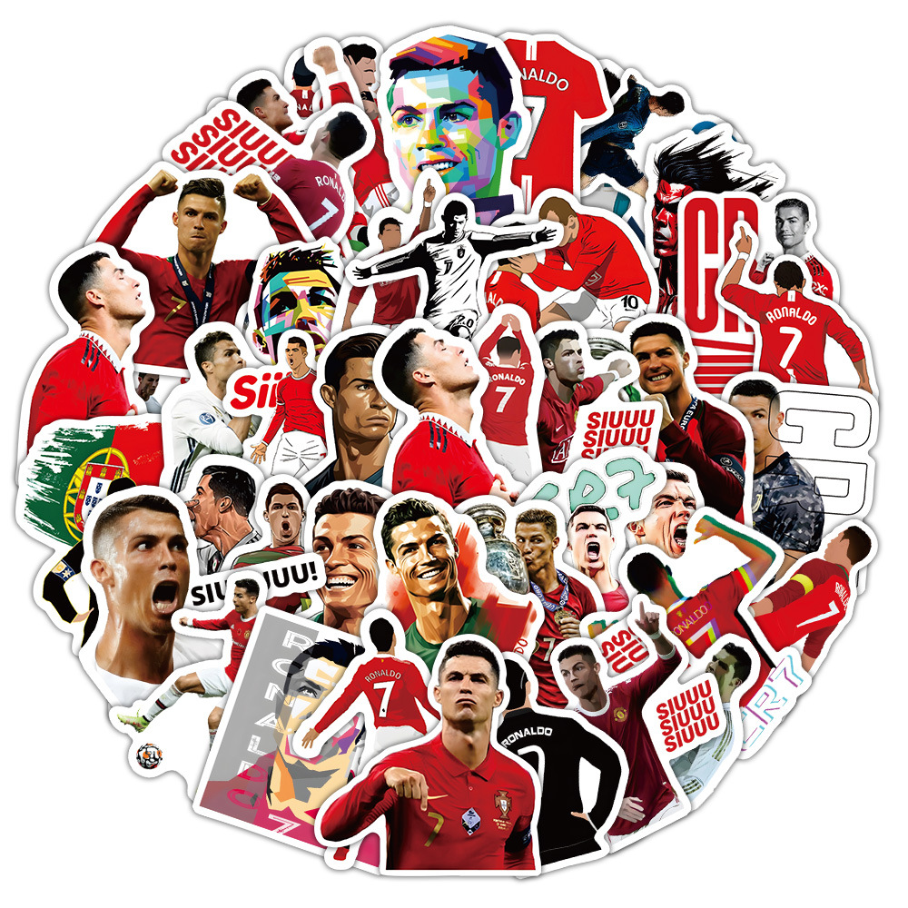 10/60PCS CR7 Stickers Cartoon  - Blister Plaster Sport recensione e prezzo