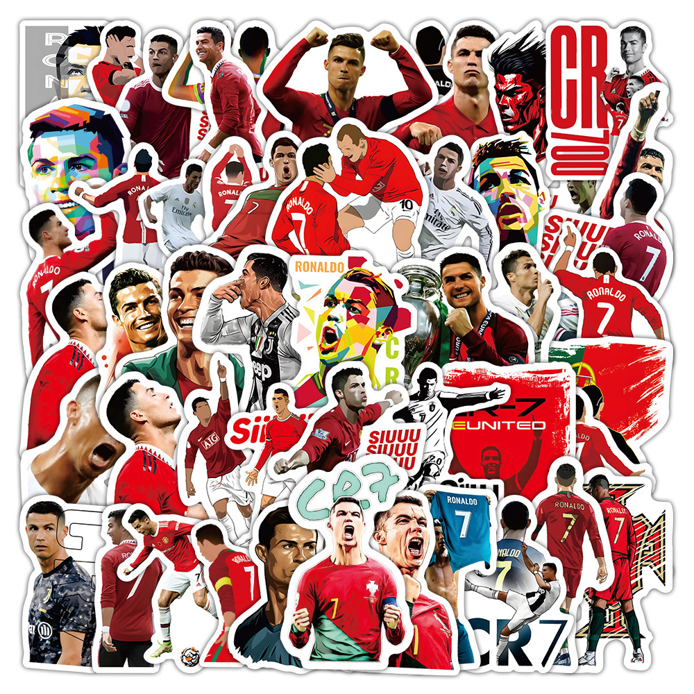 10/60PCS CR7 Stickers Cartoon  - Blister Plaster Sport recensione e prezzo