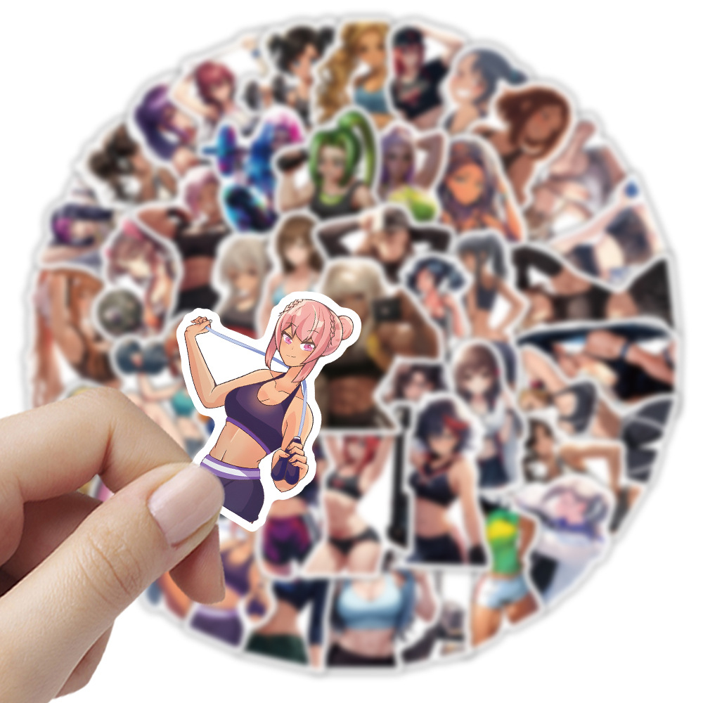 54PCS Sports Girl Stickers For - Blister Plaster Sport recensione e prezzo