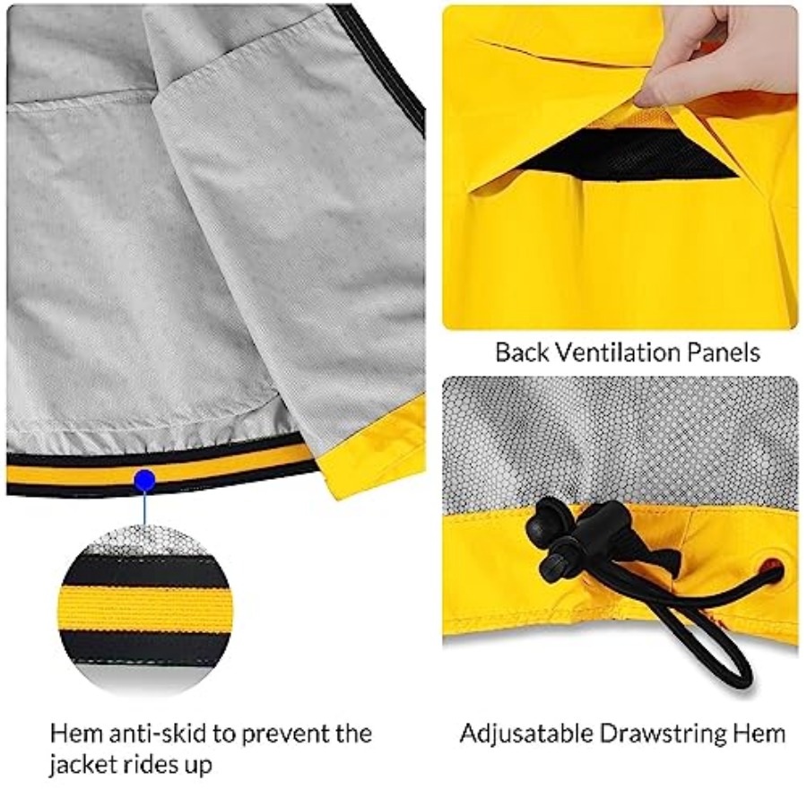 Men's Rain Jacket Waterproof W - Running Gear Rain recensione e prezzo