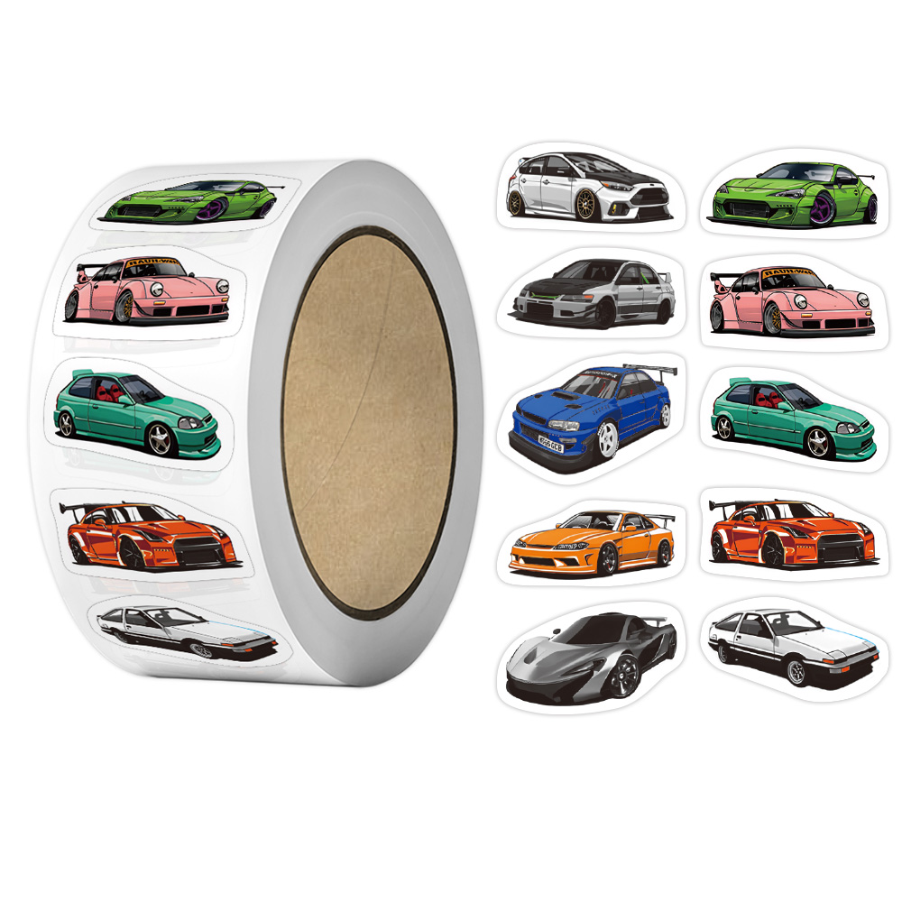500 Pcs Mini Sports Car Sticke - Blister Plaster Sport recensione e prezzo