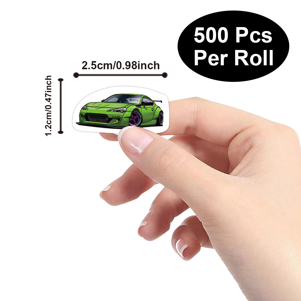 500 Pcs Mini Sports Car Sticke - Blister Plaster Sport recensione e prezzo