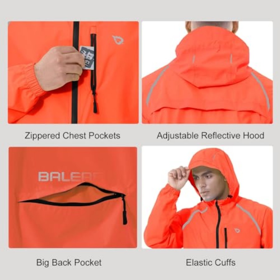 Men's Rain Jacket Waterproof W - Running Gear Rain recensione e prezzo