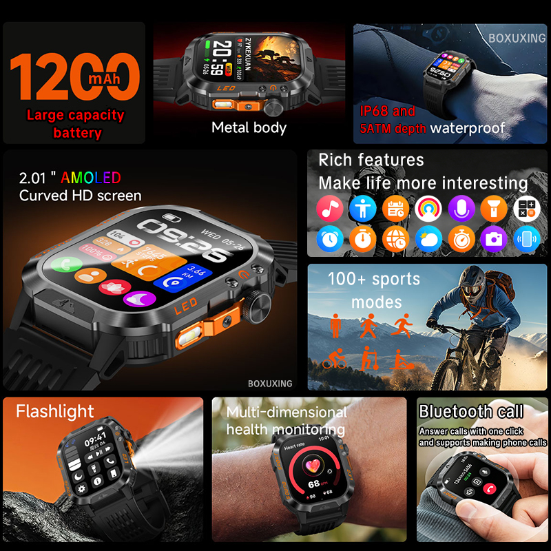 2026 New 1200 mAh Battery Mili - Gps Running Watch recensione e prezzo