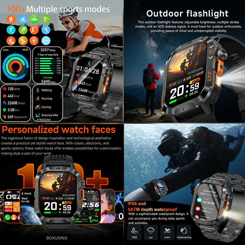 2026 New 1200 mAh Battery Mili - Gps Running Watch recensione e prezzo