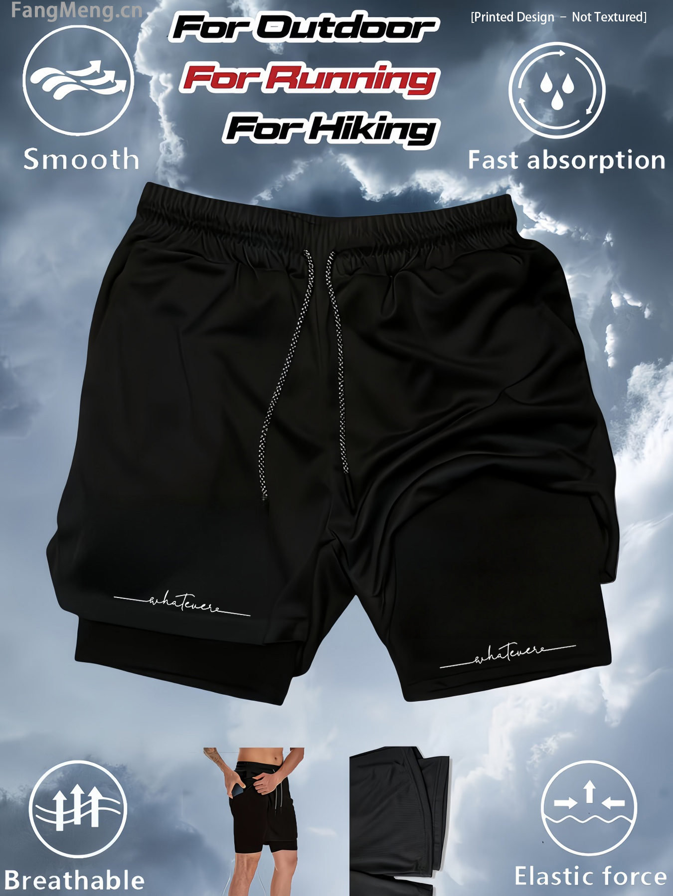 Summer Men Running Shorts Fitn - Running Gear For Men recensione e prezzo